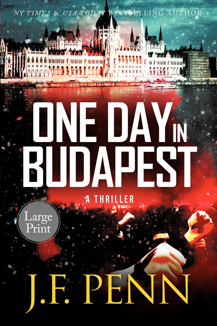 One Day in Budapest, ARKANE Thriller #4 (Large Print)