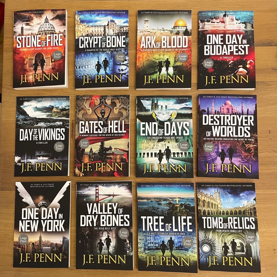 ARKANE THRILLER 12 BOOK LARGE PRINT BUNDLE