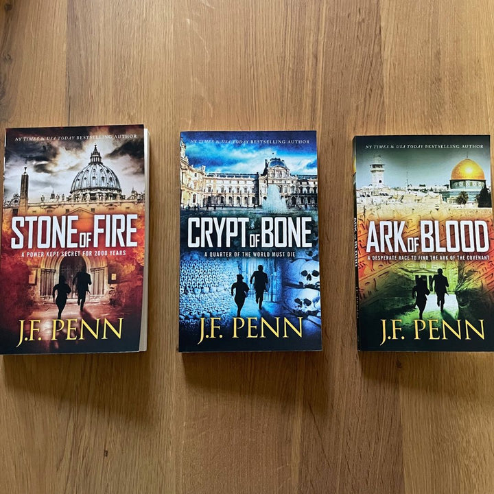 ARKANE Thriller Bundle: Stone of Fire #1, Crypt of Bone #2, Ark of Blood #3