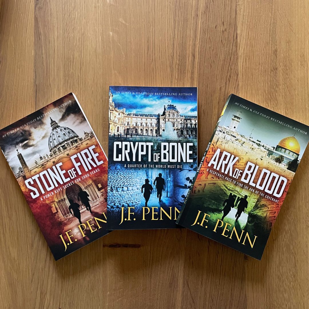 ARKANE Thriller Bundle: Stone of Fire #1, Crypt of Bone #2, Ark of Blood #3