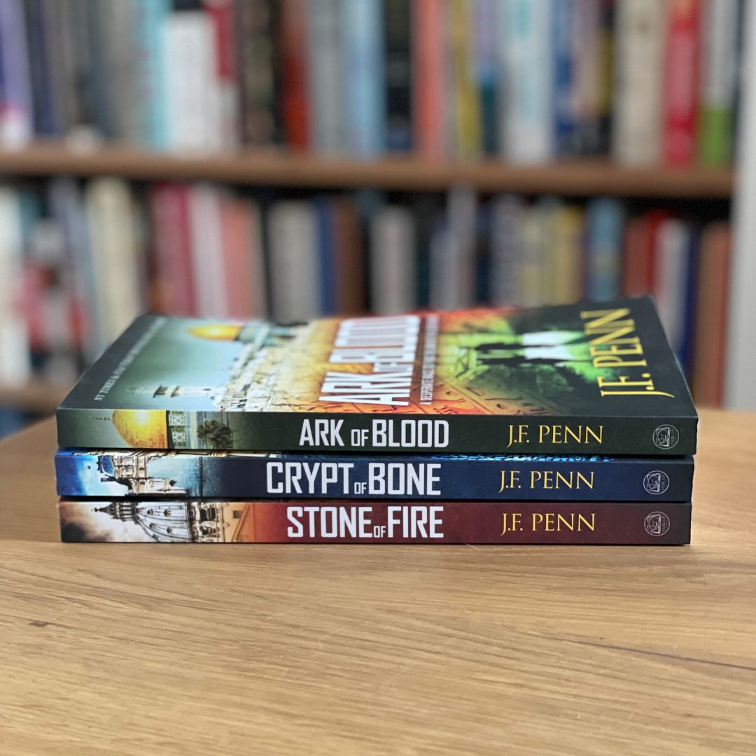 ARKANE Thriller Bundle: Stone of Fire #1, Crypt of Bone #2, Ark of Blood #3
