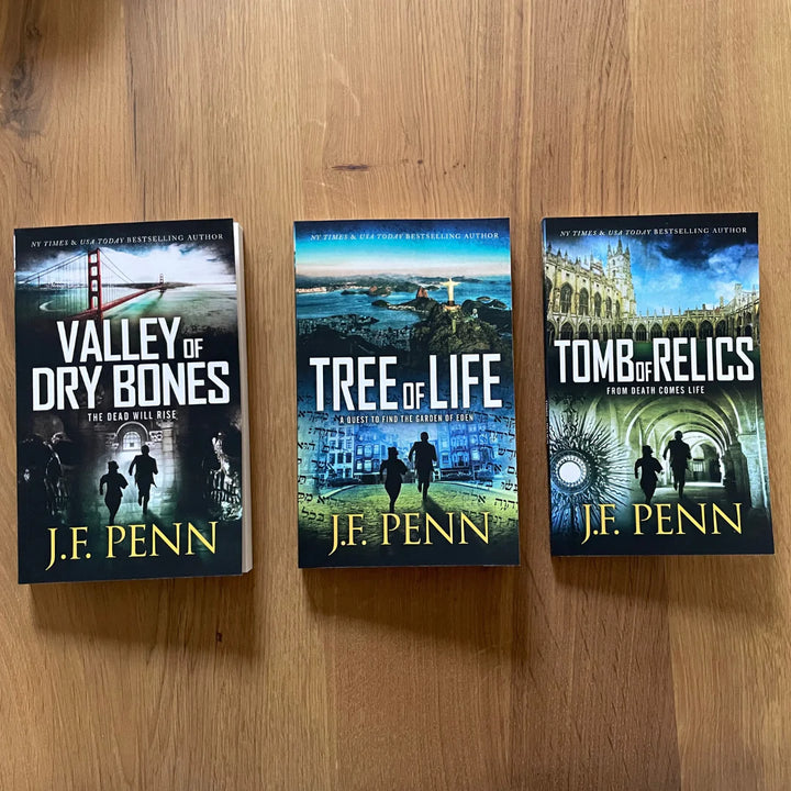 ARKANE Thriller Bundle: Valley of Dry Bones #10, Tree of Life #11, Tomb of Relics #12