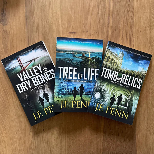 ARKANE Thriller Bundle: Valley of Dry Bones #10, Tree of Life #11, Tomb of Relics #12