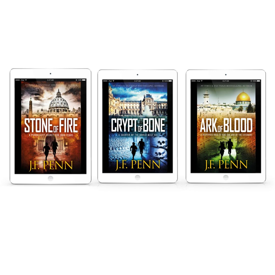 ARKANE Ebook Boxset 1: Stone of Fire, Crypt of Bone, Ark of Blood –  JFPennBooks