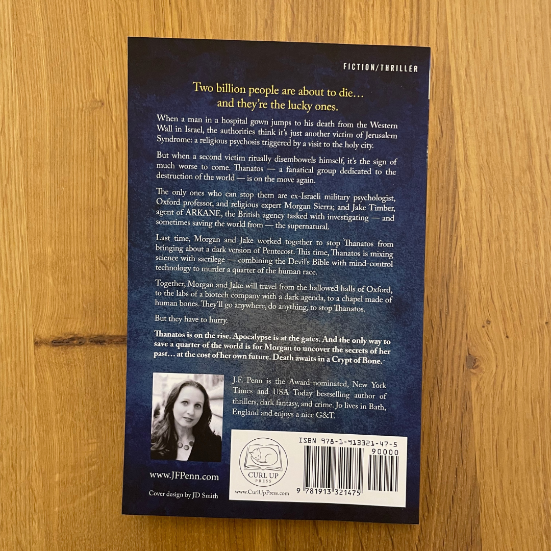 Crypt of Bone, ARKANE Thriller #2