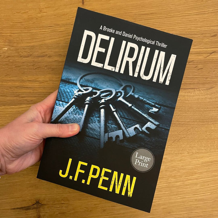 Delirium, Brooke & Daniel Crime Thriller #2 (Large Print)