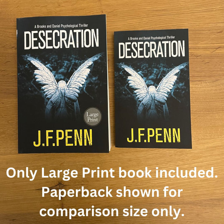 Desecration, Brooke & Daniel Crime Thriller #1 (Large Print)