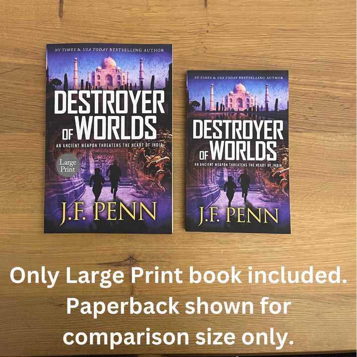 Destroyer of Worlds, ARKANE Thriller #8 (Large Print)