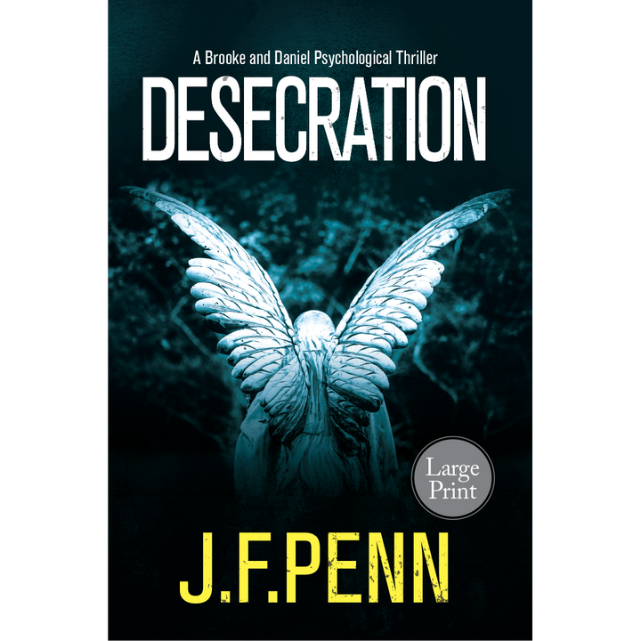 Desecration, Brooke & Daniel Crime Thriller #1 (Large Print)