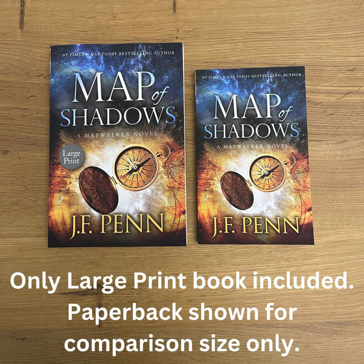 Map of Shadows, Mapwalker #1 (Large Print)