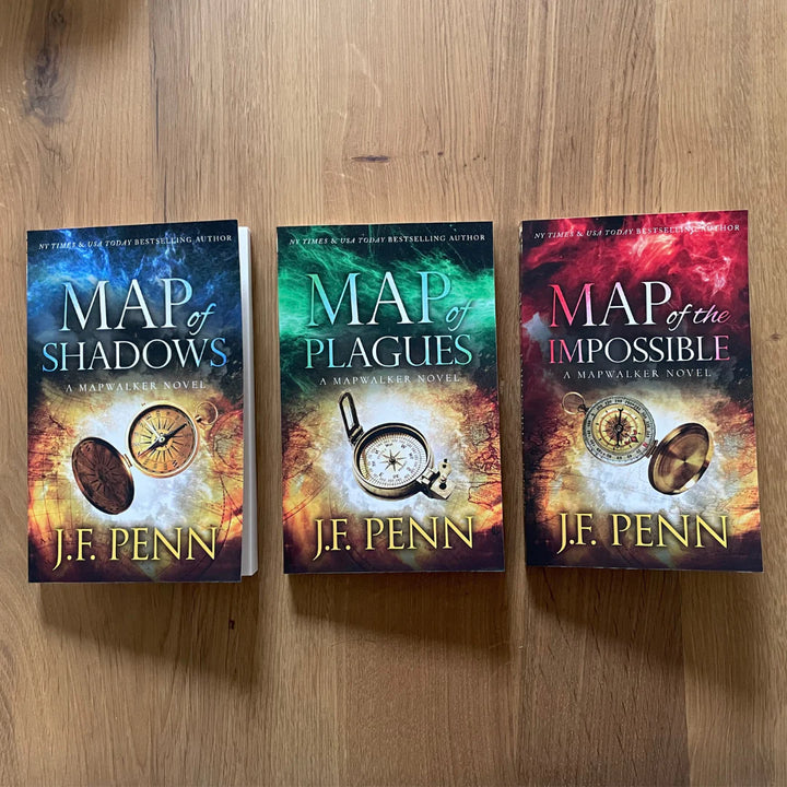 Mapwalker Fantasy Trilogy Paperback Bundle