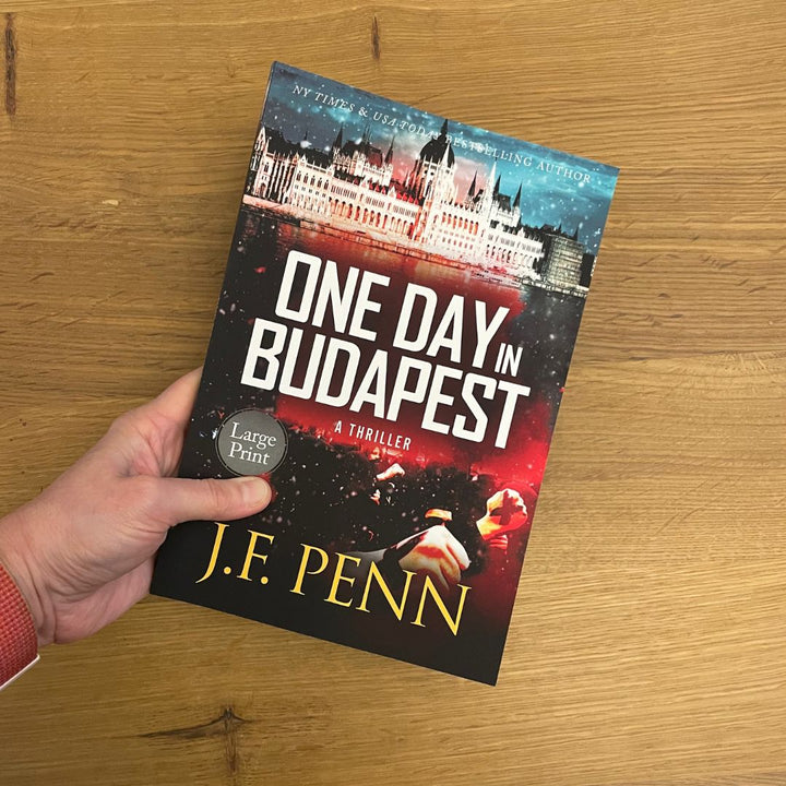 One Day in Budapest, ARKANE Thriller #4 (Large Print)