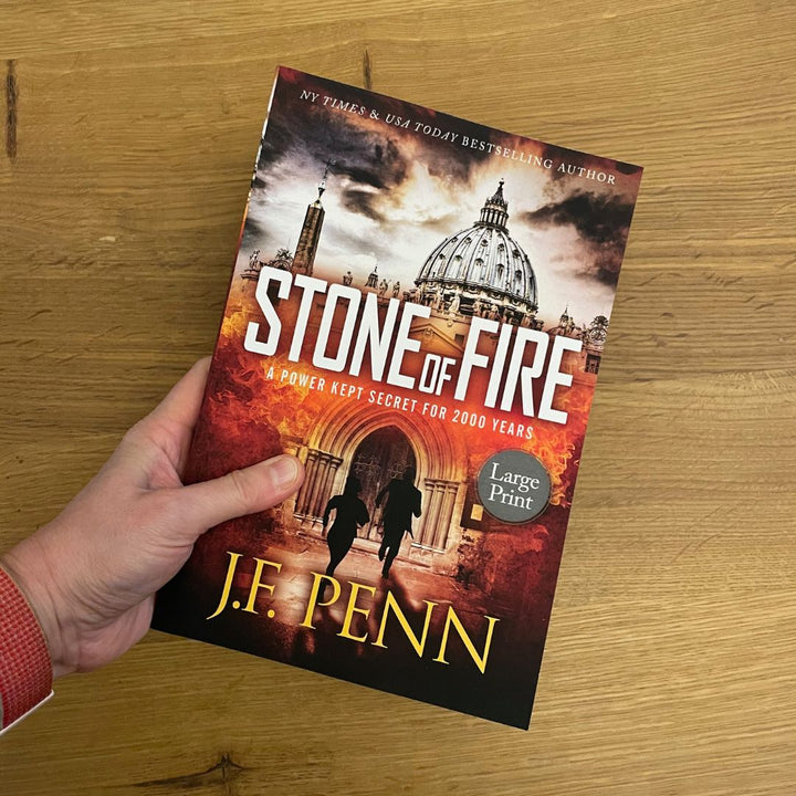 Stone of Fire, ARKANE Thriller #1 (Large Print)