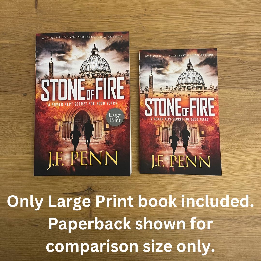 Stone of Fire, ARKANE Thriller #1 (Large Print)