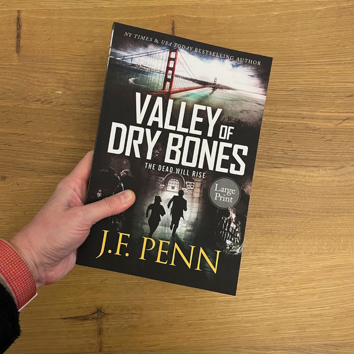 Valley of Dry Bones, ARKANE Thriller #10 (Large Print)