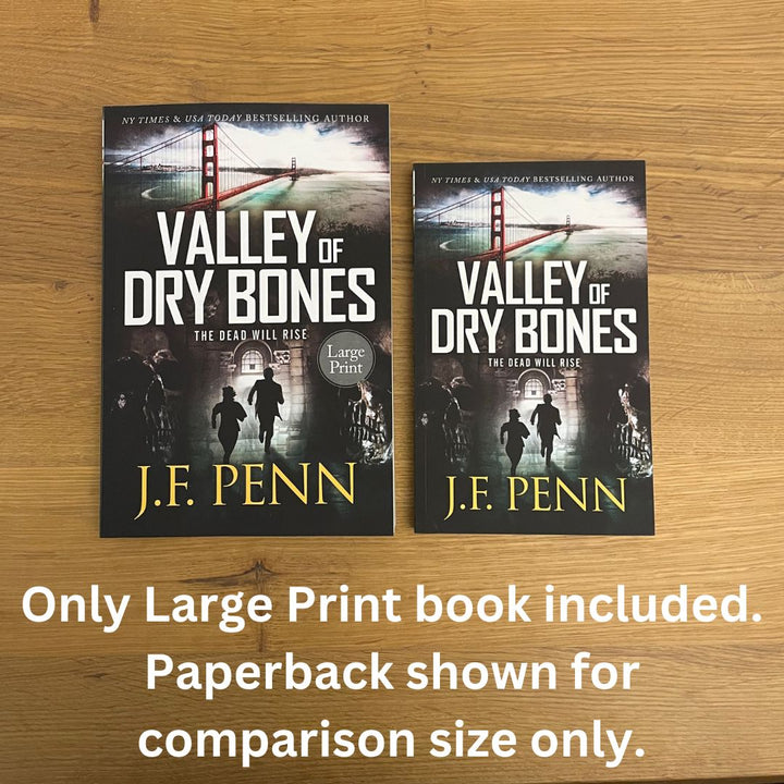 Valley of Dry Bones, ARKANE Thriller #10 (Large Print)