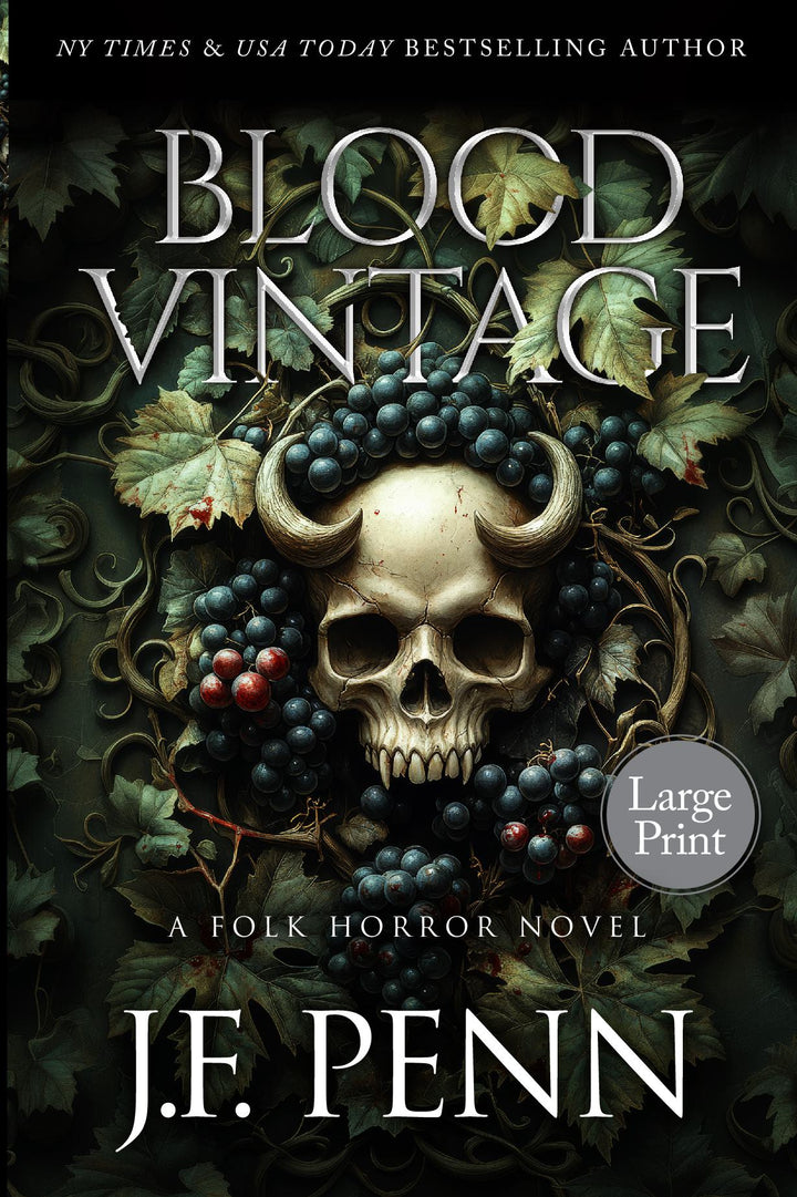 Blood Vintage Large Print Paperback