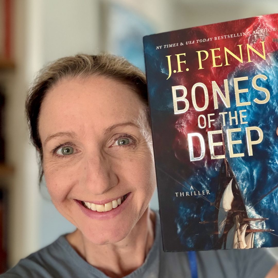 Bones of the Deep by J.F. Penn — special edition hardback cover