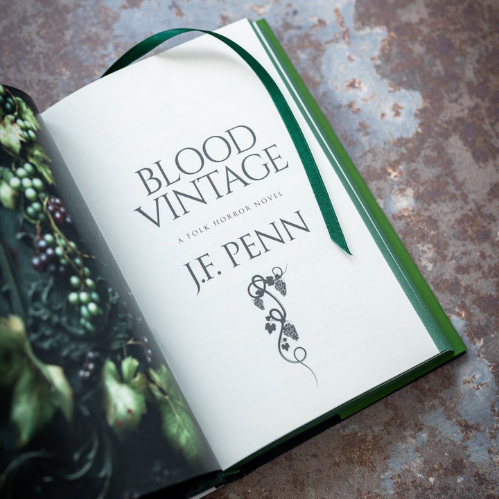 Blood Vintage Foiled Hardback