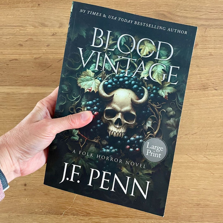 Blood Vintage Large Print Paperback