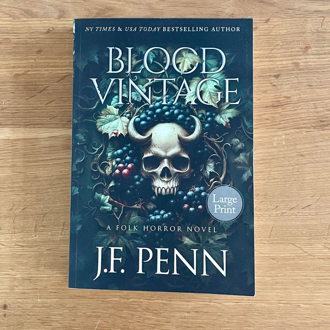 Blood Vintage Large Print Paperback