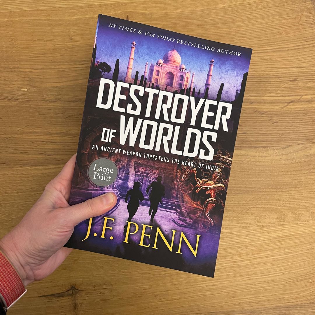 Destroyer of Worlds by J.F. Penn | ARKANE Thriller Book 8 – JFPennBooks