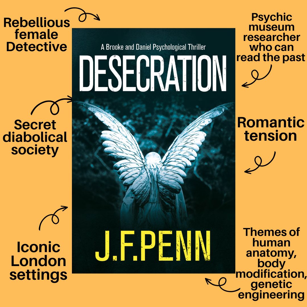 Desecration, Brooke & Daniel Crime Thriller #1, Ebook