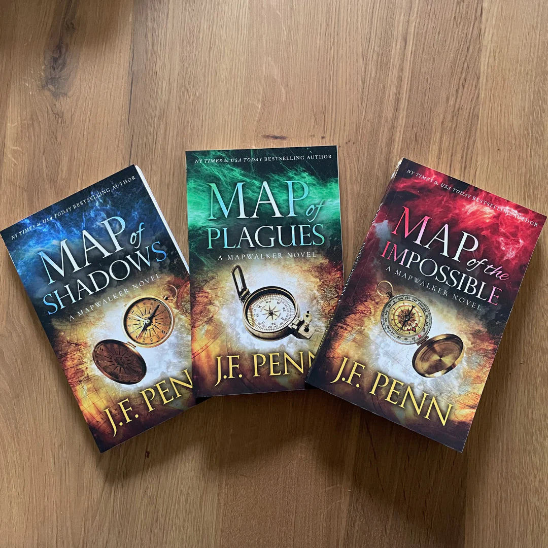 Mapwalker Fantasy Trilogy Paperback Bundle