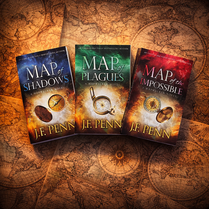 Mapwalker Fantasy Trilogy Paperback Bundle