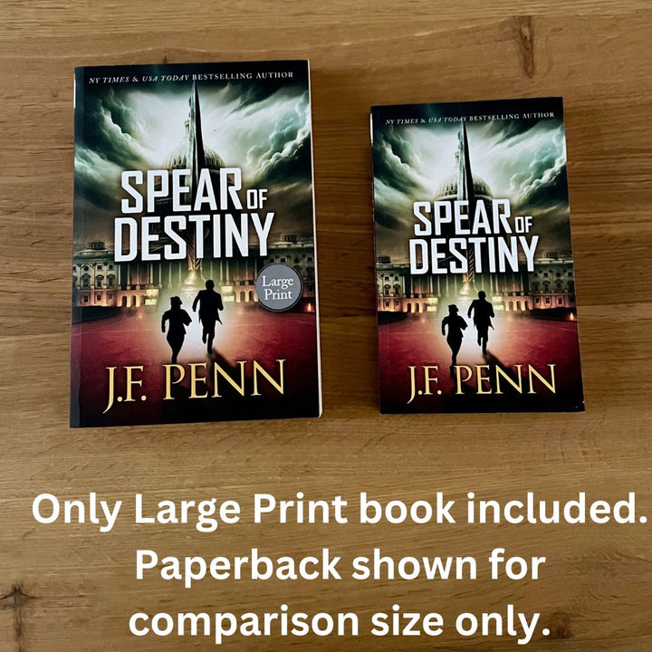 Spear of Destiny, ARKANE Thriller #13, Large Print